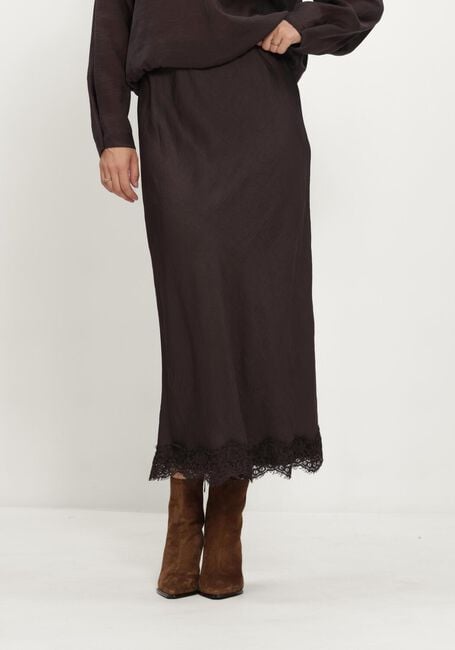 Braune SUMMUM Maxirock SKIRT LIGHT TWILL - large