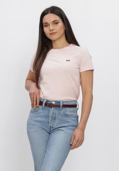 Hell-Pink LEVI'S T-shirt PERFECT TEE COTTON - large