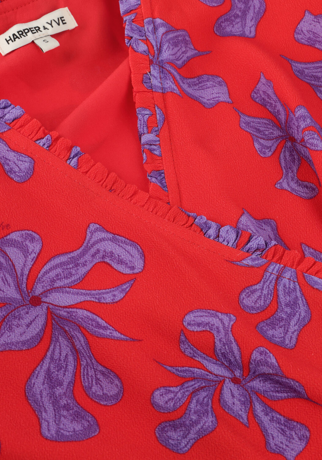 Rote HARPER & YVE Blusen FLORA-LS - large