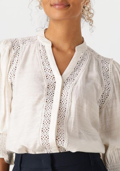 Ecru CO'COUTURE Blusen CARYNCC SS SHIRT - large