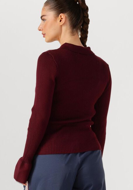 Bordeaux CO'COUTURE Pullover BONNY POLO LONG SLEEVE - large
