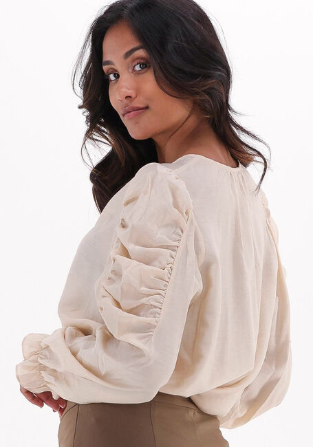 Beige SECOND FEMALE Blusen MASMA BLOUSE - large