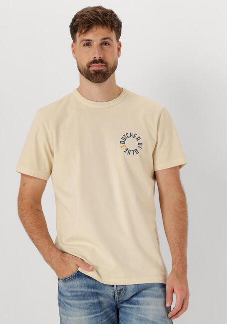 Beige BUTCHER OF BLUE T-shirt ARMY CIRCLE TEE - large