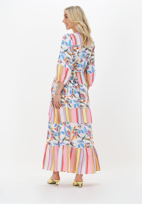 Mehrfarbige/Bunte Y.A.S. Maxikleid YASPAIZAJANA 3/4 MAXI DRESS S. - FEST - large