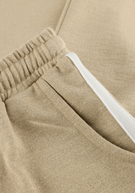 Beige DAILY7 Lange Hosen WIDE PANTS SWEAT GLITTER - large