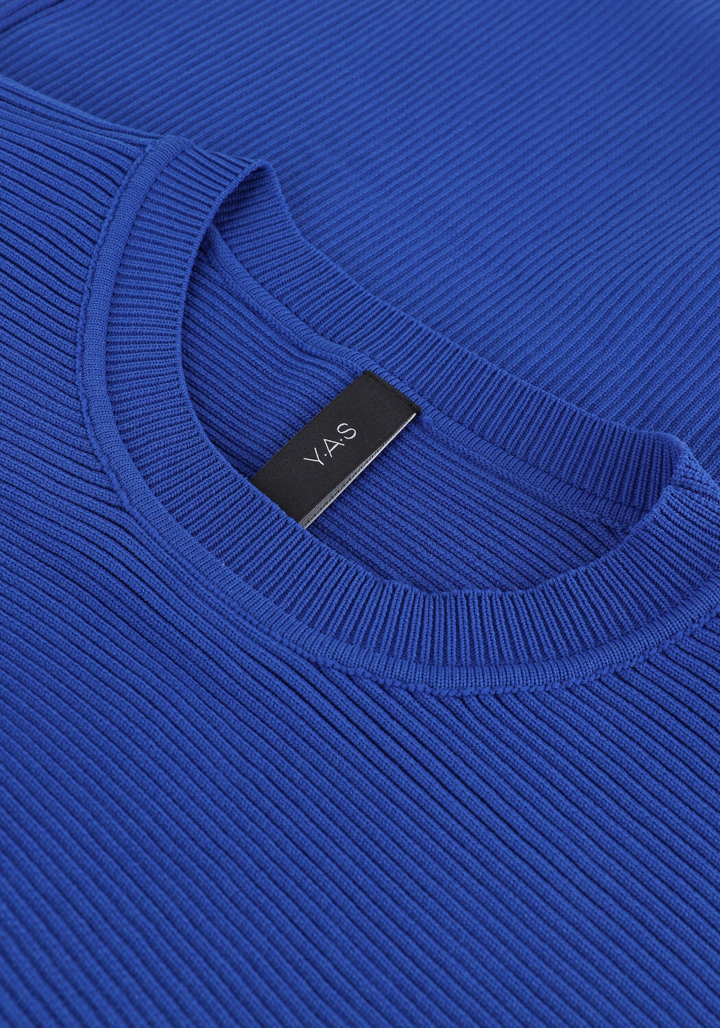 Blaue Y.A.S. Minikleid YASHALLY LS DRESS - large