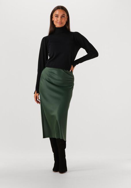 Dunkelgrün Y.A.S. Midirock YASPELLA HW MIDI SKIRT S. - large
