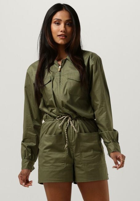 Olive SCOTCH & SODA Playsuits SHORT MILITARY JUMPSUIT - large