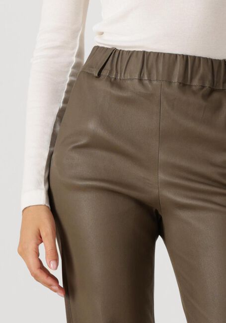 Taupe STUDIO AR Weite Hose AILIS STRETCH PLONGE - large