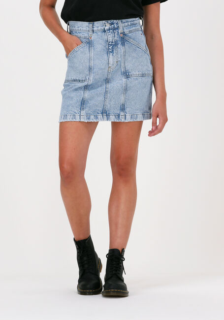 Hellblau TOMMY JEANS Minirock MOM SKIRT K PCKT BE715 SVLBRG - large
