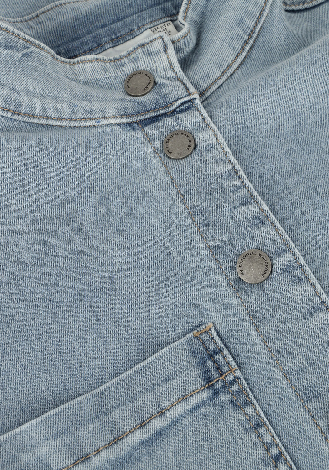 Hellblau MY ESSENTIAL WARDROBE Minikleid LARAMW 115 DRESS - large