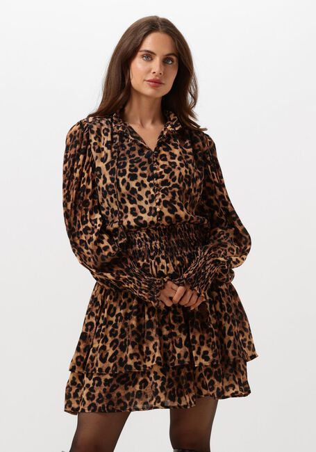 Braune JANICE Minikleid ARI - large