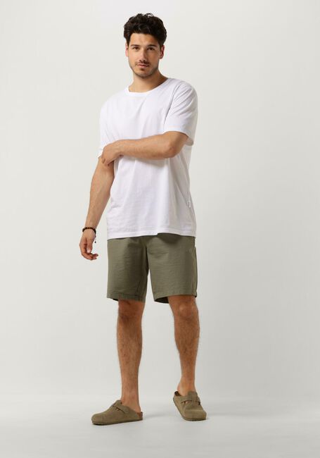 Grüne SELECTED MEN Kurze Hose SLHREGULAR-KARL SEERSUCKER SHORTS - large