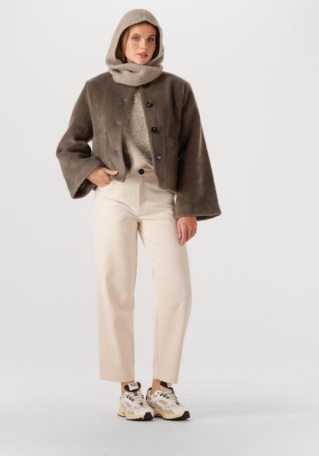 Beige STUDIO AR Pullover JESSICA BOUCLE KNIT - large