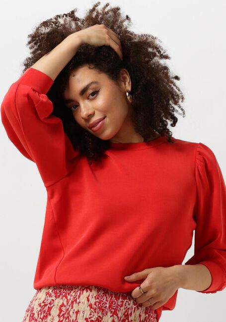 Rote SELECTED FEMME Pullover SLFTENNY 3/4 SWEAT TOP - large