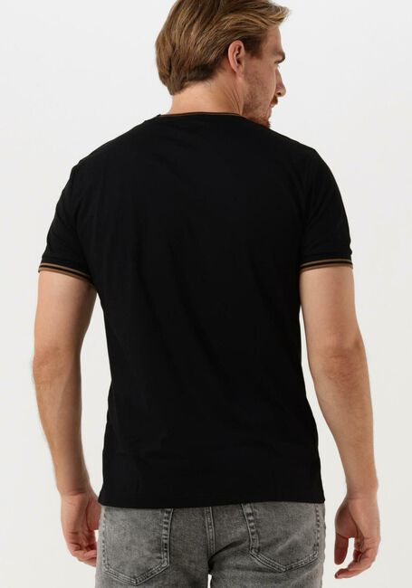Schwarze FRED PERRY T-shirt TWIN TIPPED T-SHIRT - large