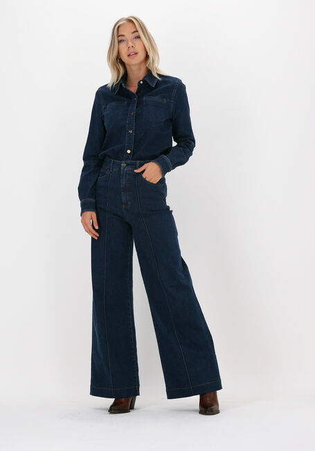 Blaue VANILIA Blusen DENIM WORK - large