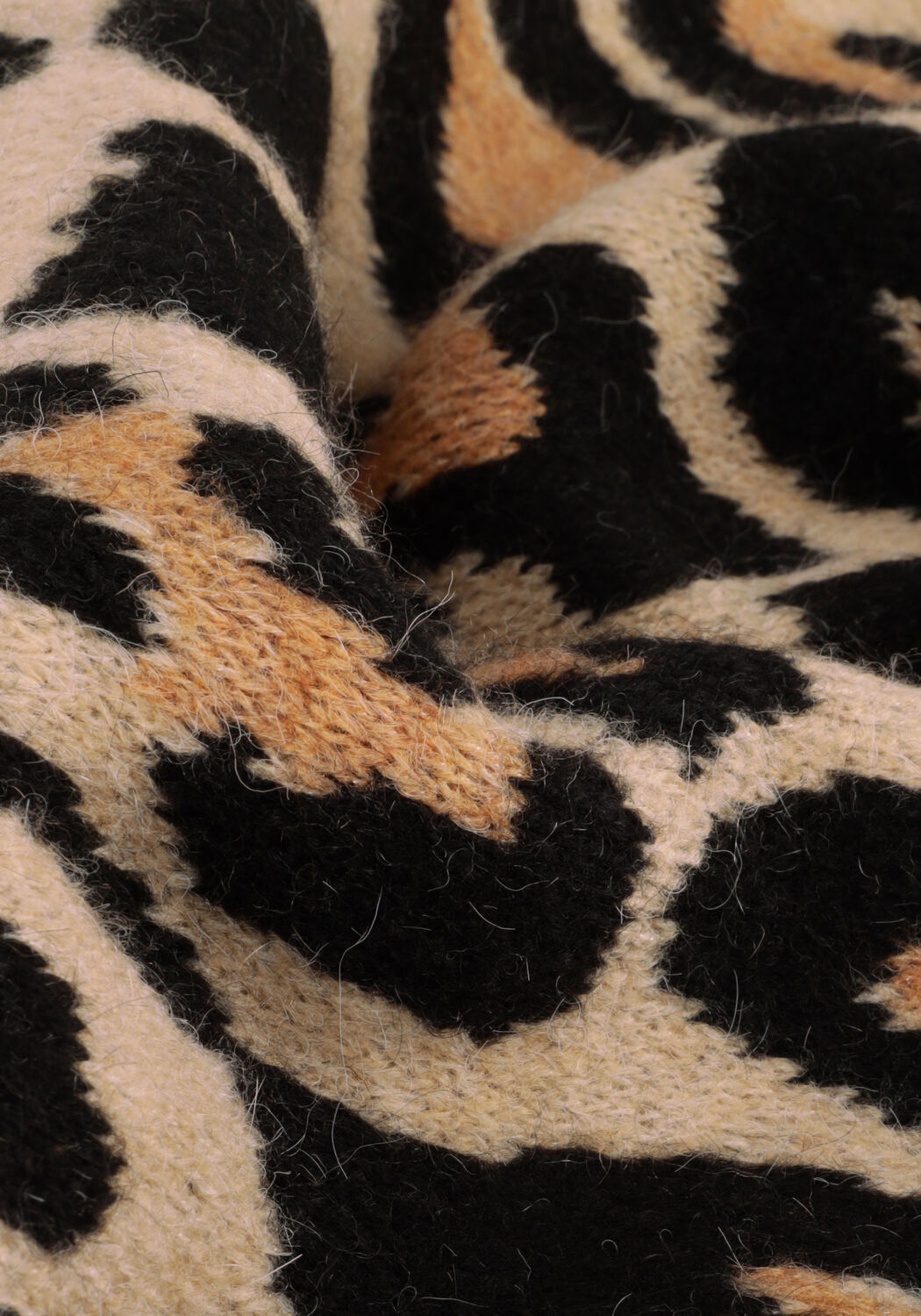 Braune ALIX THE LABEL Pullover LADIES KNITTED JAGUAR PULLOVER - large