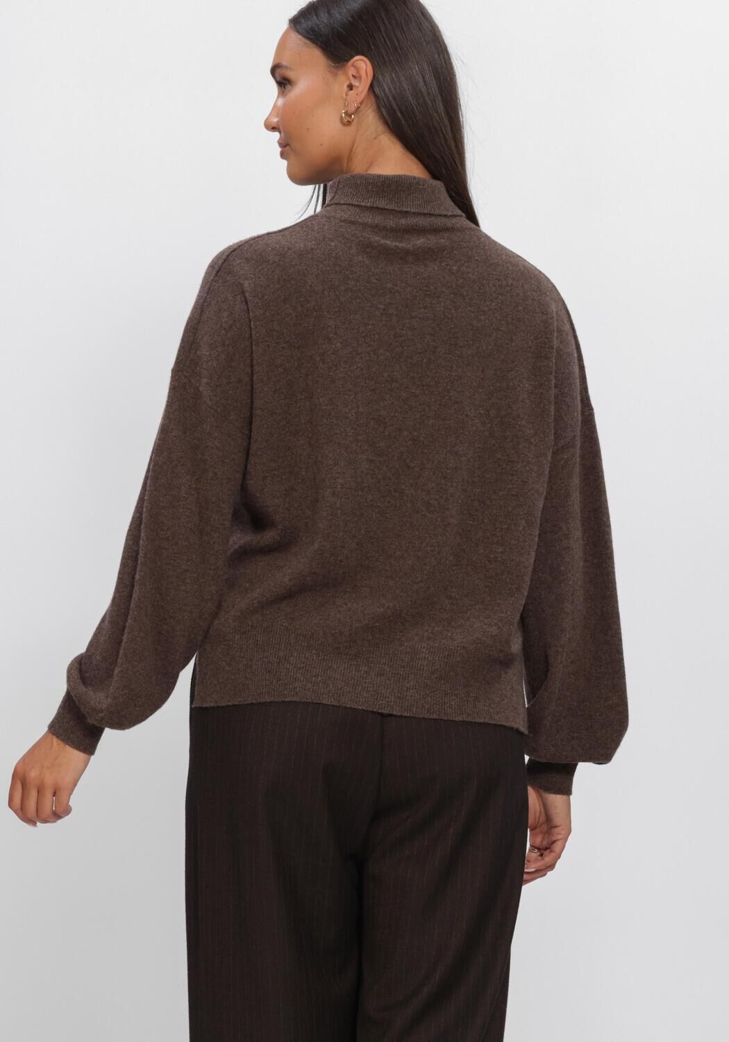 Braune BY-BAR Pullover SAMMIE PULLOVER - large