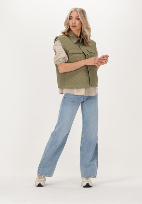 Grüne LEVETE ROOM Gilet SARAH 1 SHIRT - large