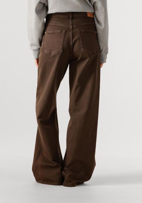 Braune STUDIO ANNELOES Weite Hose Lexie col denim trousers - large