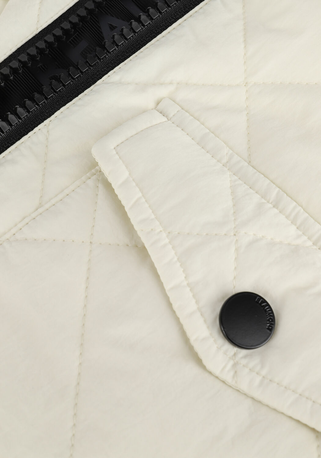 Ecru BEAUMONT Wattierte Jack LONG COAT LIGHT PADDED - large