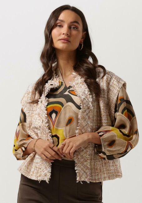 Weiße SUMMUM Gilet GILET TWEED - large
