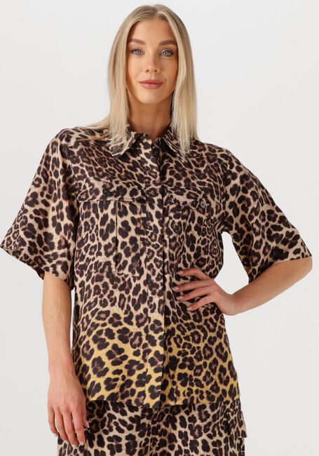 Braune COPENHAGEN MUSE T-shirt CM GABBY SHIRT - large