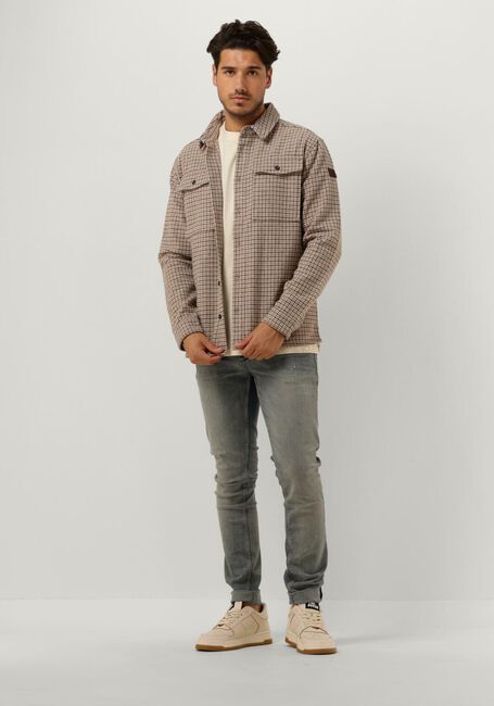 Braune PUREWHITE Overshirt HERITAGE PATTERN OVERSHIRT WITH TWO CHEST POCKETS - large