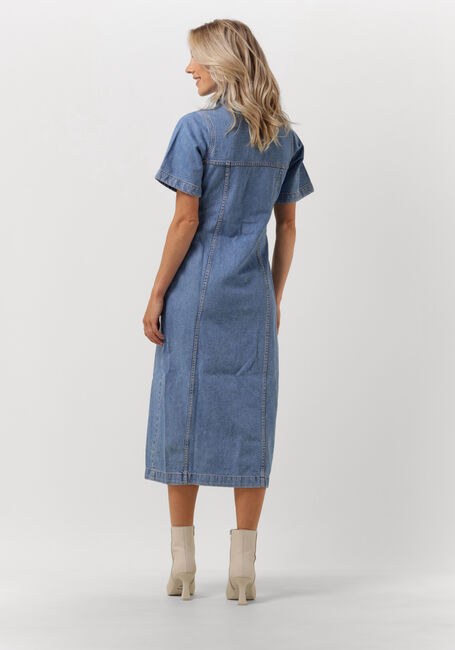 Blaue ENVII Midikleid ENMASS SS DRESS 6863 - large