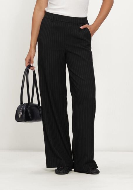 Schwarze OBJECT Weite Hose OBJLISA WIDE PANT - large