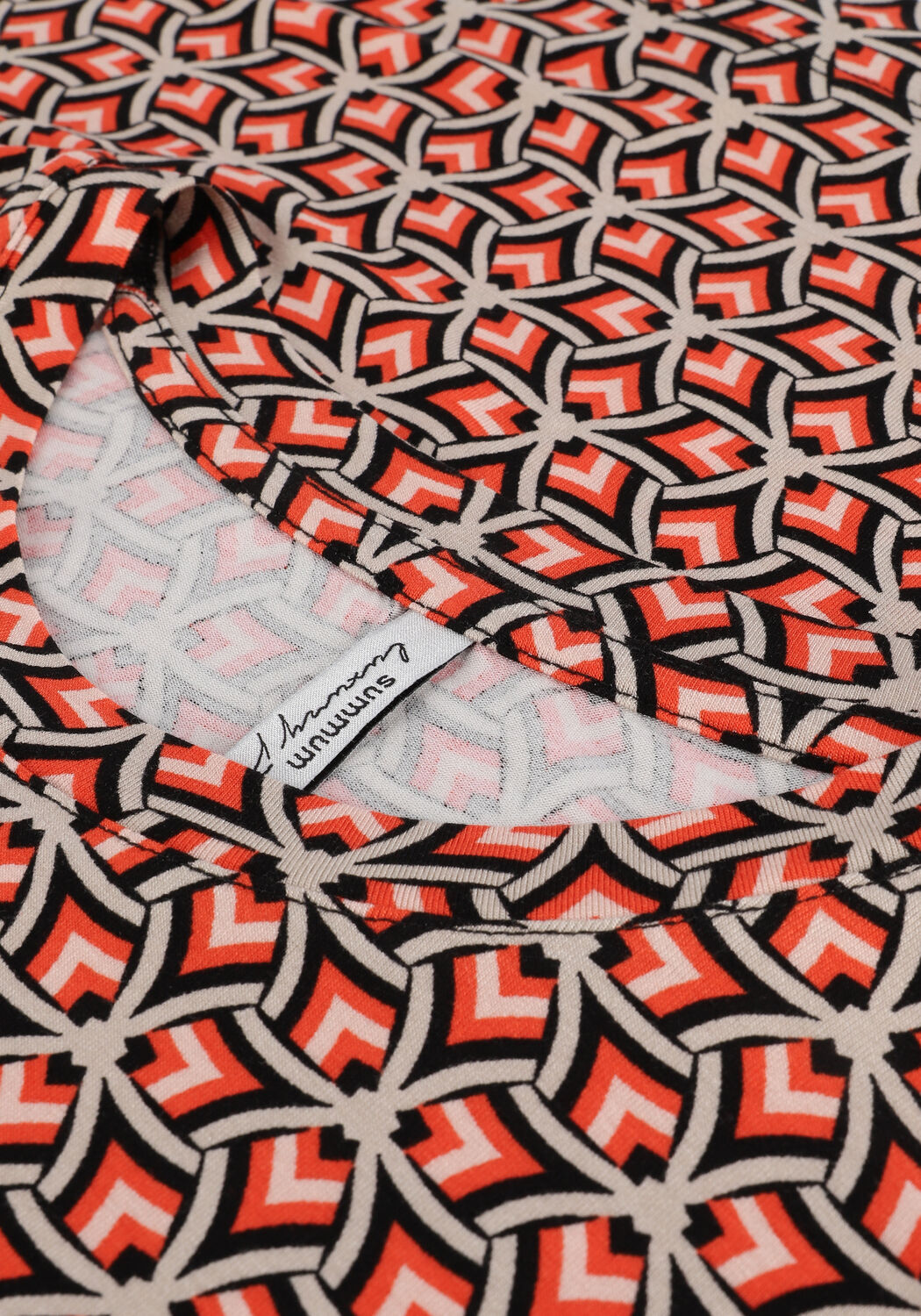 Orangene SUMMUM Top TOP CALEIDOSCOPE PRINT ON VISC - large