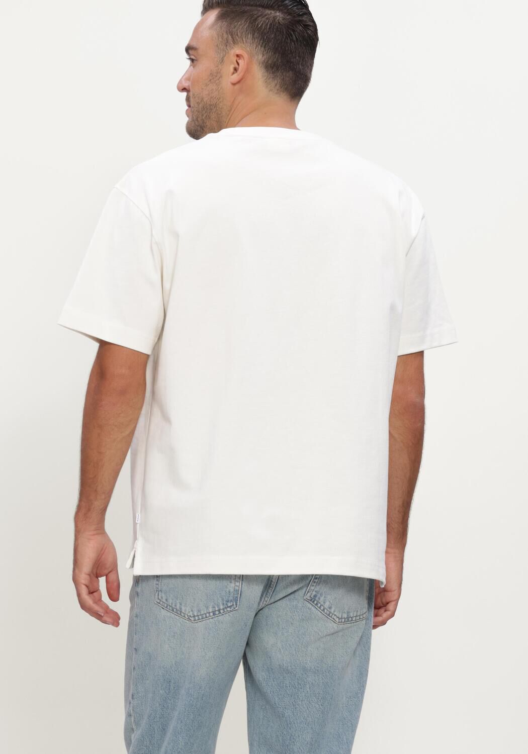 Nicht-gerade weiss JC RAGS T-shirt T-SHIRT SHORT SLEEVE ARVIN EMBRO - large