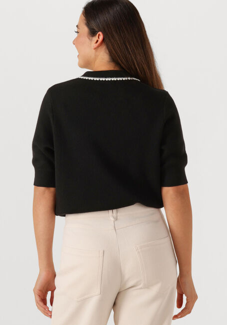 Schwarze SUNCOO Pullover POLKA - large