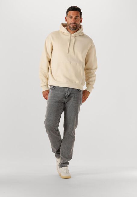 Ecru LES DEUX Sweatshirt DANTON HOODIE - large