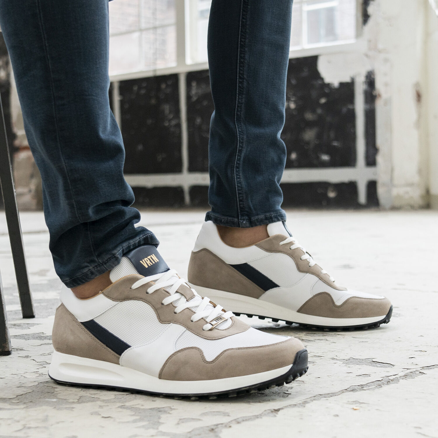 Taupe VERTON Sneaker Low 9337A - large