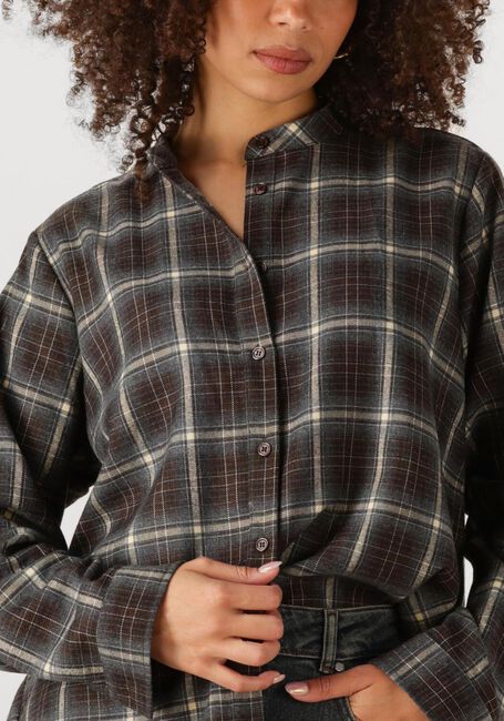 Braune MY ESSENTIAL WARDROBE Blusen MARLYMW SHIRT - large