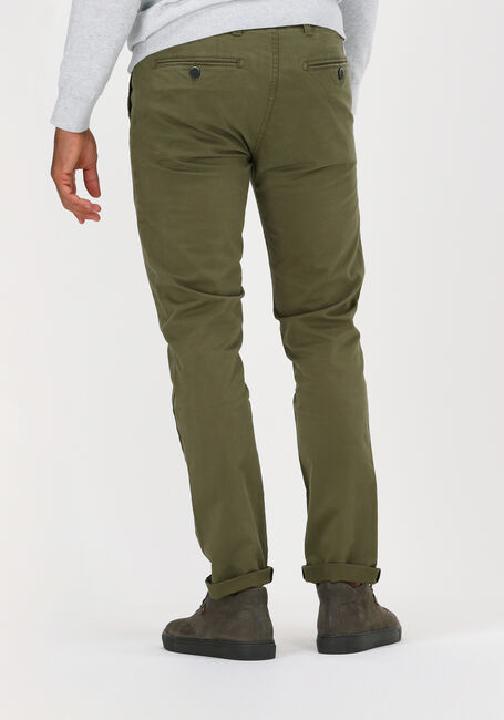 Olive DSTREZZED Chino PRESLEY CHINO PANTS WITH BELT STRETCH TWILL - large