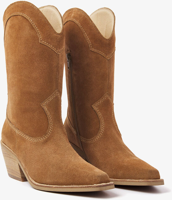 Cognacfarbene VIA VAI Hohe Stiefel EVELINE RANCH - large