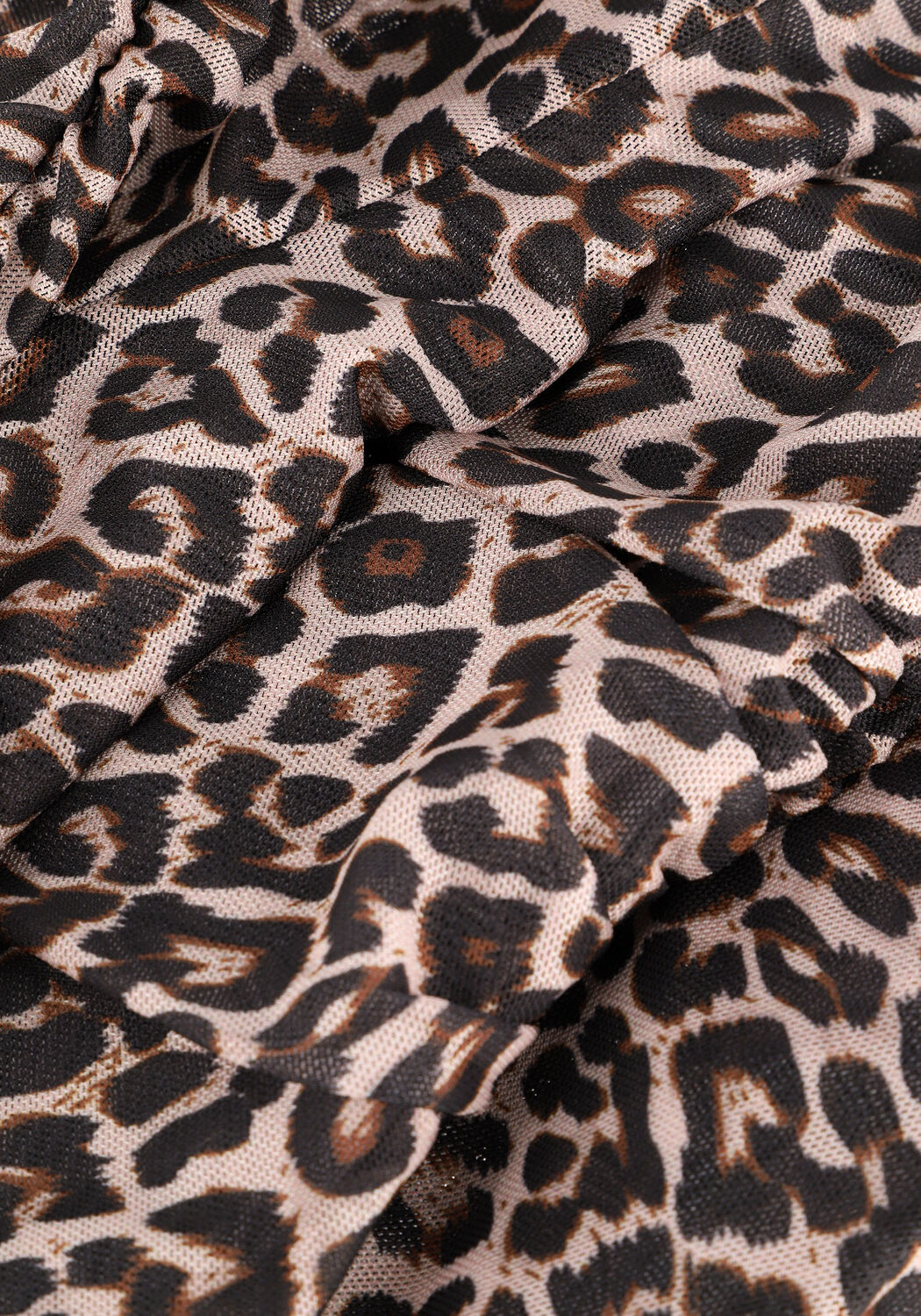 Braune NEO NOIR Tops & T-shirts BEA LEO MESH - large