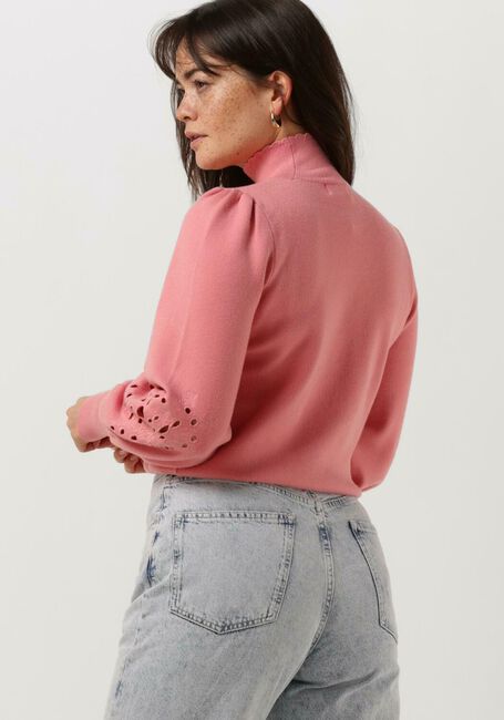 Hell-Pink OBJECT Rollkragenpullover OBJREYNARD L/S KNIT PULLOVER - large