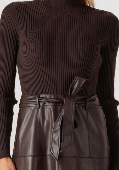 Braune TWINSET MILANO Midikleid 252TT3560 - large