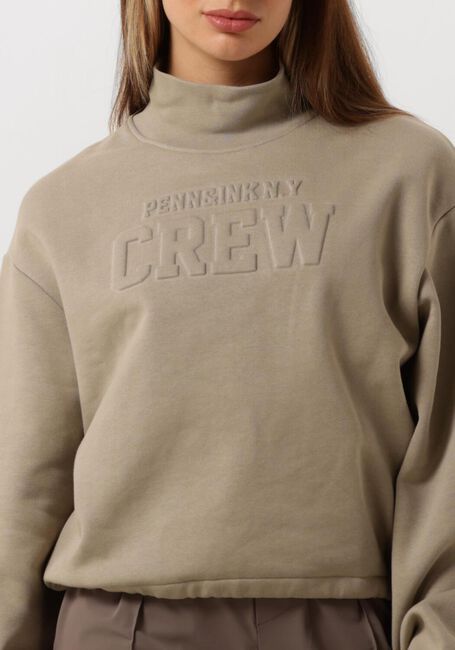 Sand PENN & INK Pullover 111 SWEATER - large