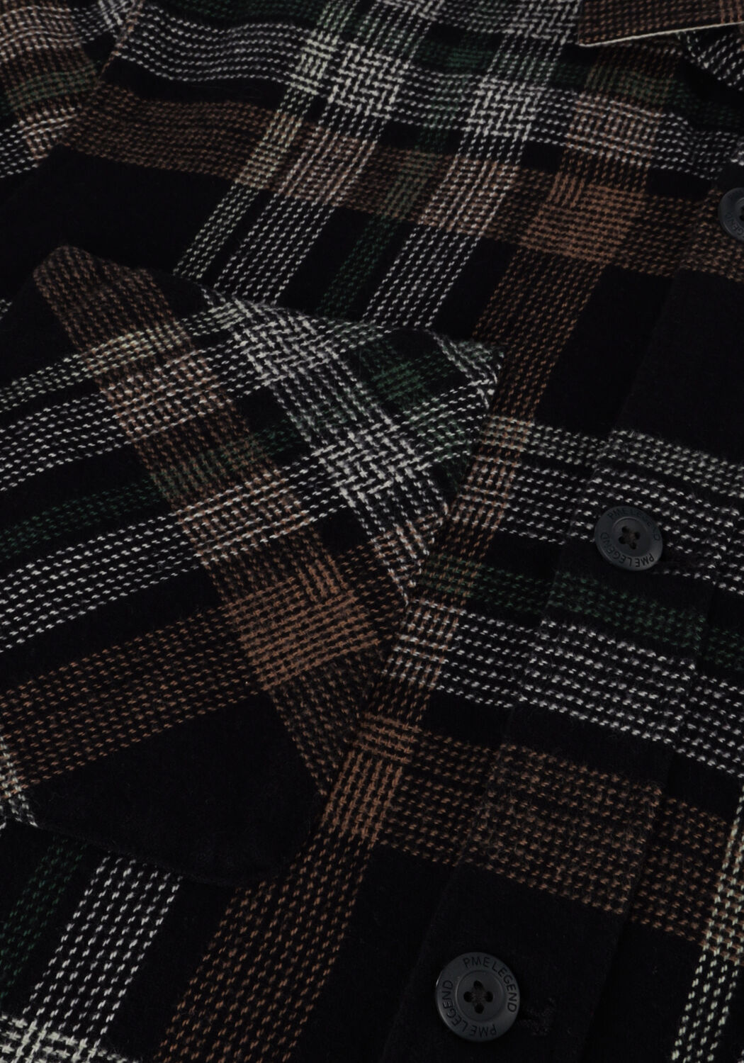 Wei&szlig;e PME LEGEND Hemden LONG SLEEVE SHIRT CTN BIG CHECK - large