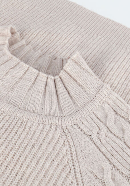 Beige OBJECT Pullover IVY L/S KNIT PULLOVER - large