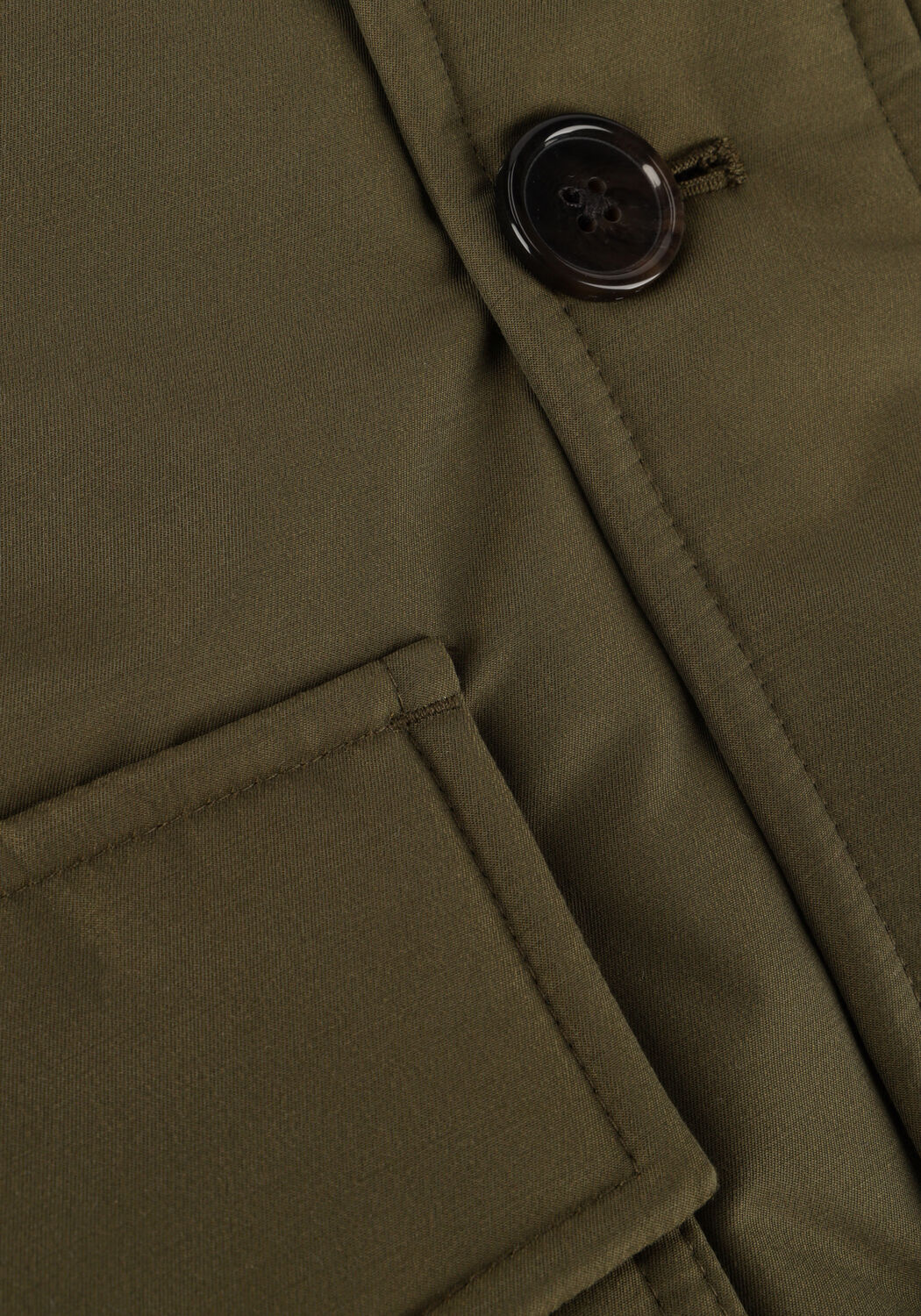 Dunkelgr&uuml;n TOMMY HILFIGER Parkas ROCKIE NON FUR DOWN PARKA - large