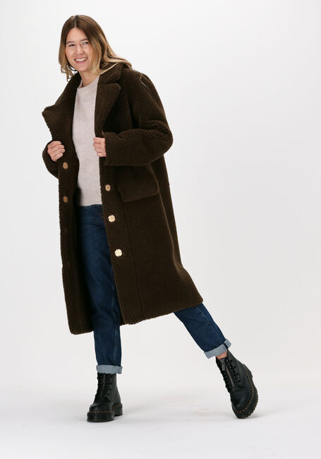 Braune GOOSECRAFT M&auml;ntel GC MIDNIGHT COAT - large