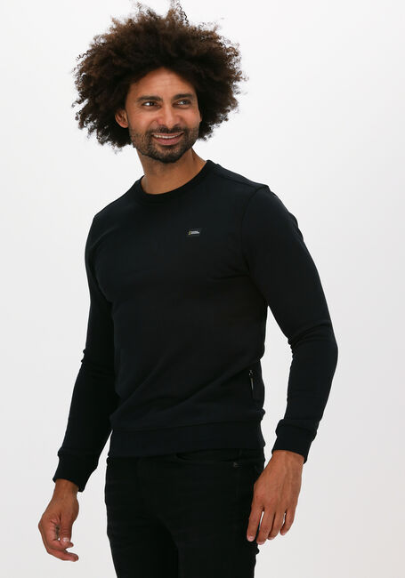 Schwarze NATIONAL GEOGRAPHIC Sweatshirt CREW NECK - large