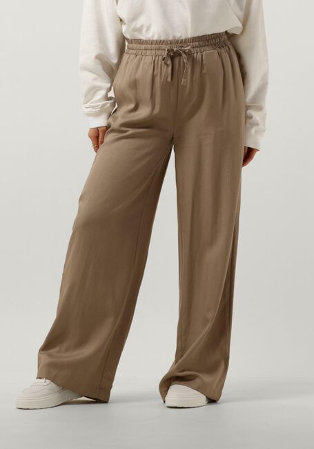 Beige OBJECT Weite Hose OBJTILDA TALULA LONG PANT - large