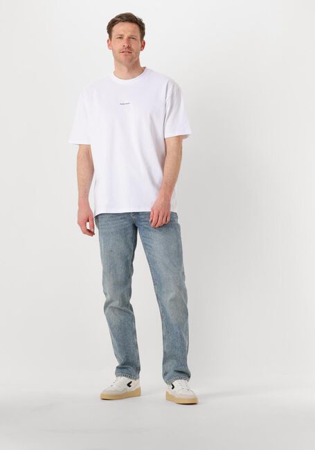 Weiße PURE PATH T-shirt LOOSE FIT CREWNECK SS T-SHIRTS - large
